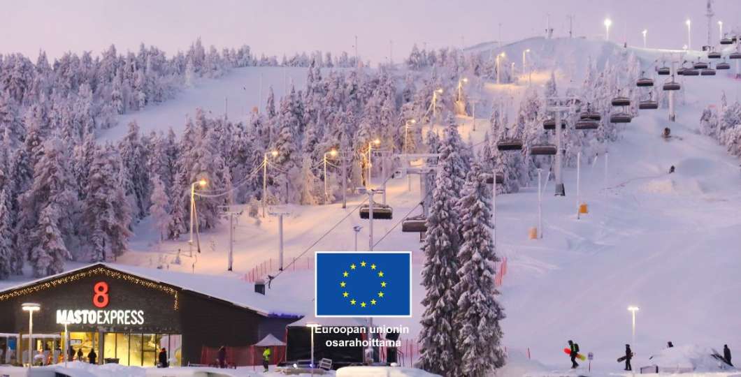 Masto Express Ruka ski resort EU logo
