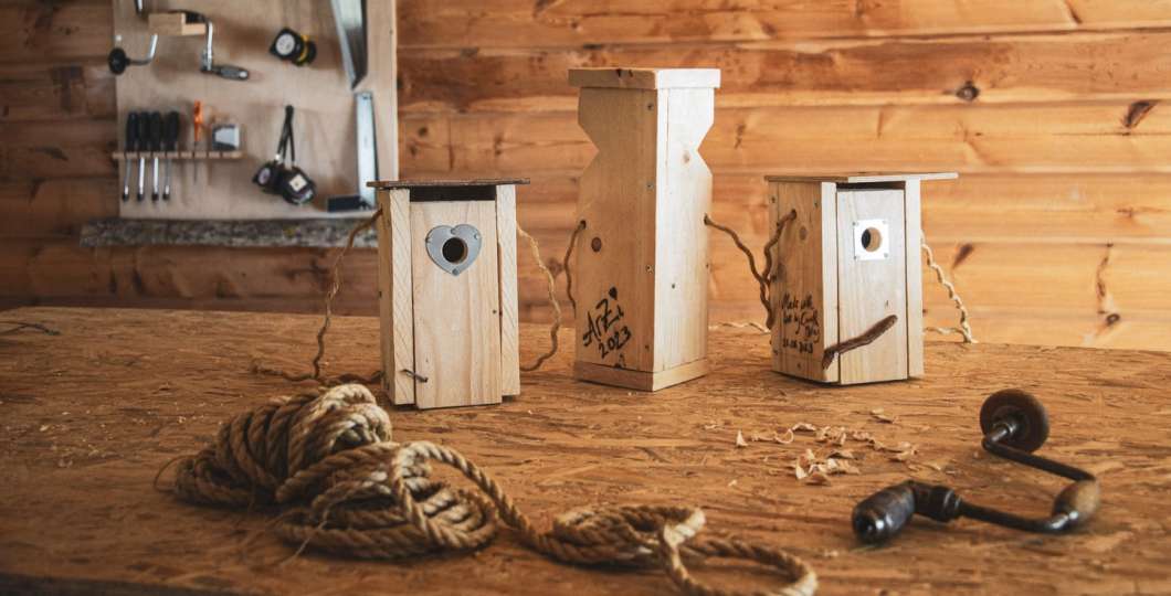 Linnunpönttötyöpaja, kuva Wild Out.