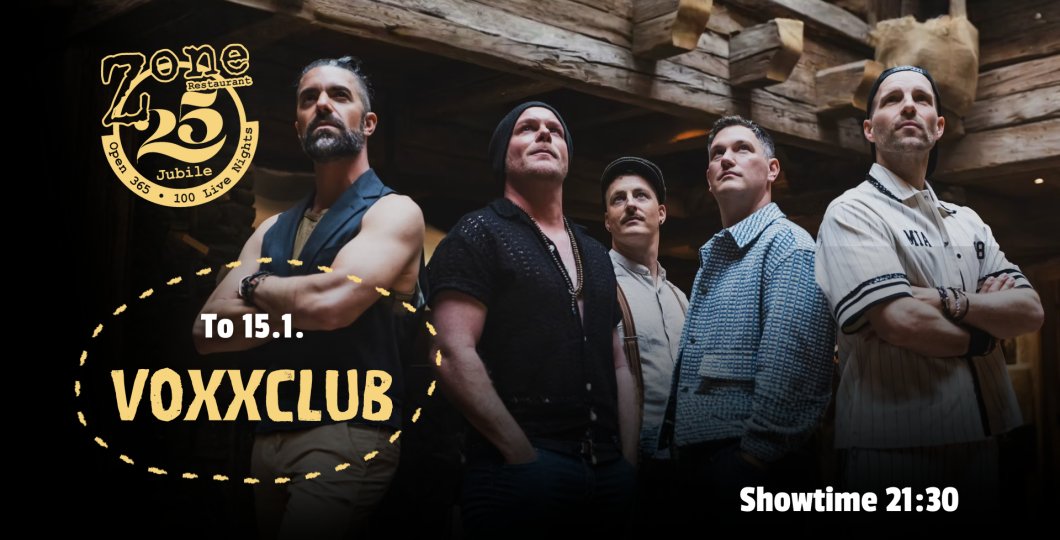 voXXclub Zonessa torstaina 15.1.2026