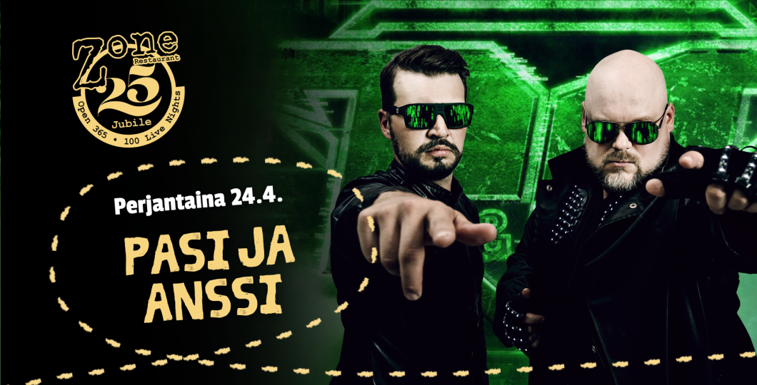 Pasi ja Anssi Zonessa