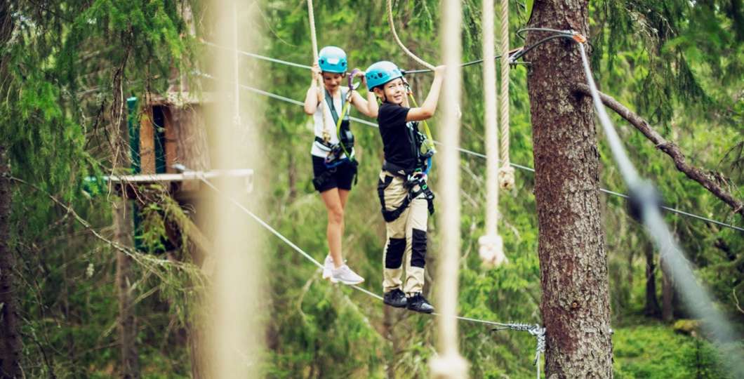 Ylös & Alas Adventure Park Rukalla! 