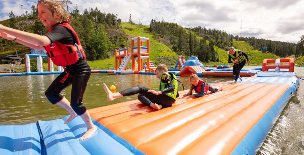 Lappis Water Park at Ruka village. Photo Harri Tarvainen