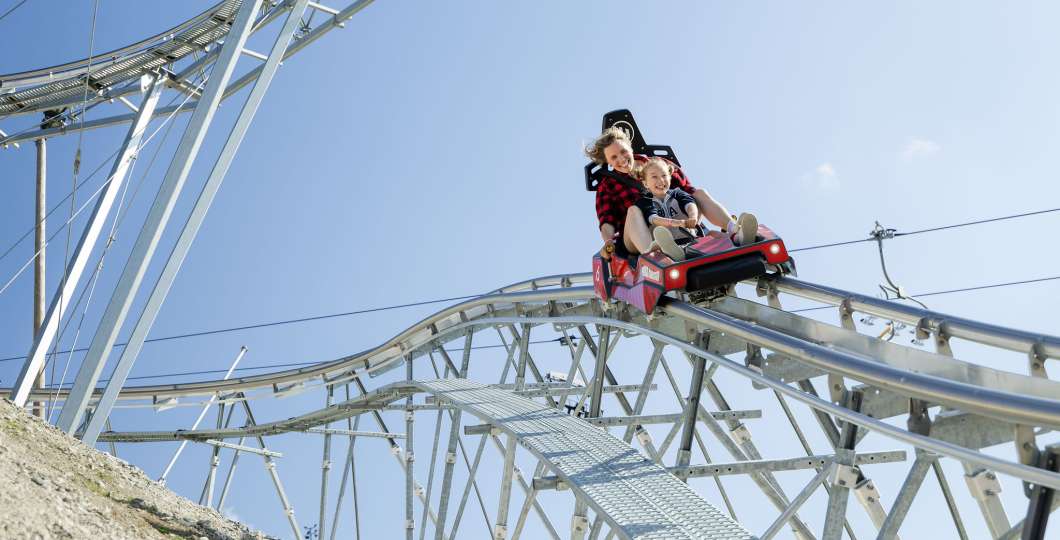 Ruka Coaster on yksi Rukan kesän vauhdikkaimmista elämyksistä! Kuva Harri Tarvainen / Kota Collective