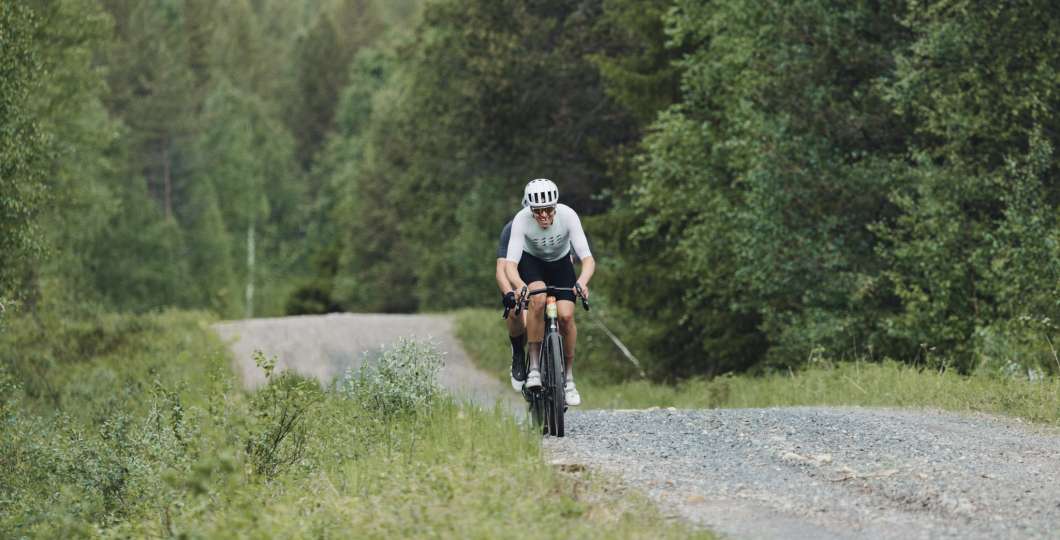 Gravel-pyöräilyä Ruka-Kuusamossa. Kuva Mikko Santasalo