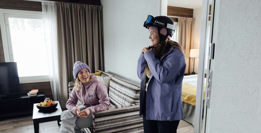 Ruka Ski-Inn – majoitu rinteessä