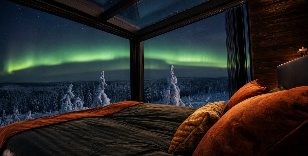 Arctic Lumo Resort Glass Room