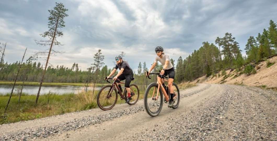 Gravel bike rental by Ruka Safaris