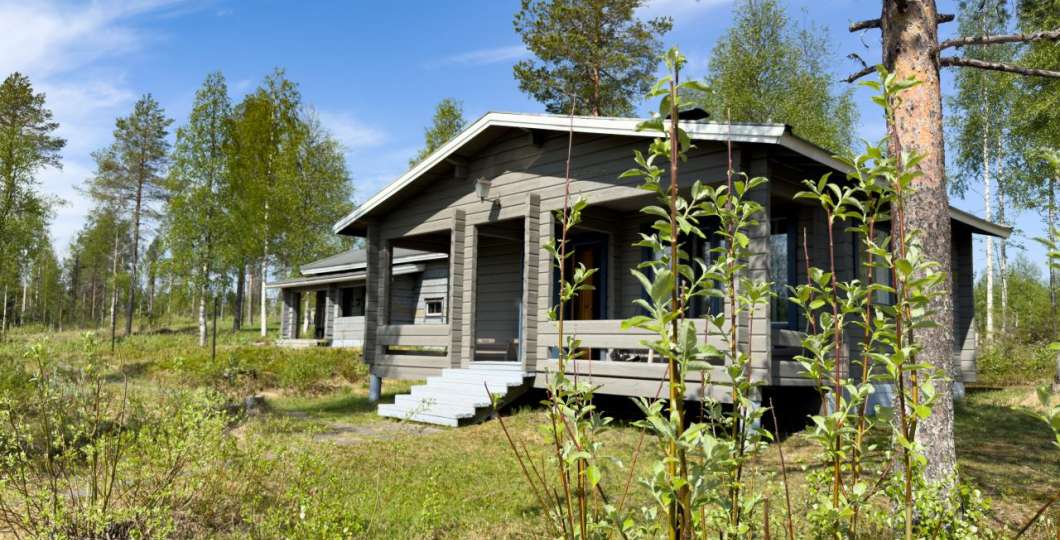 Puulämmitteinen rantasauna, House of Northern Senses