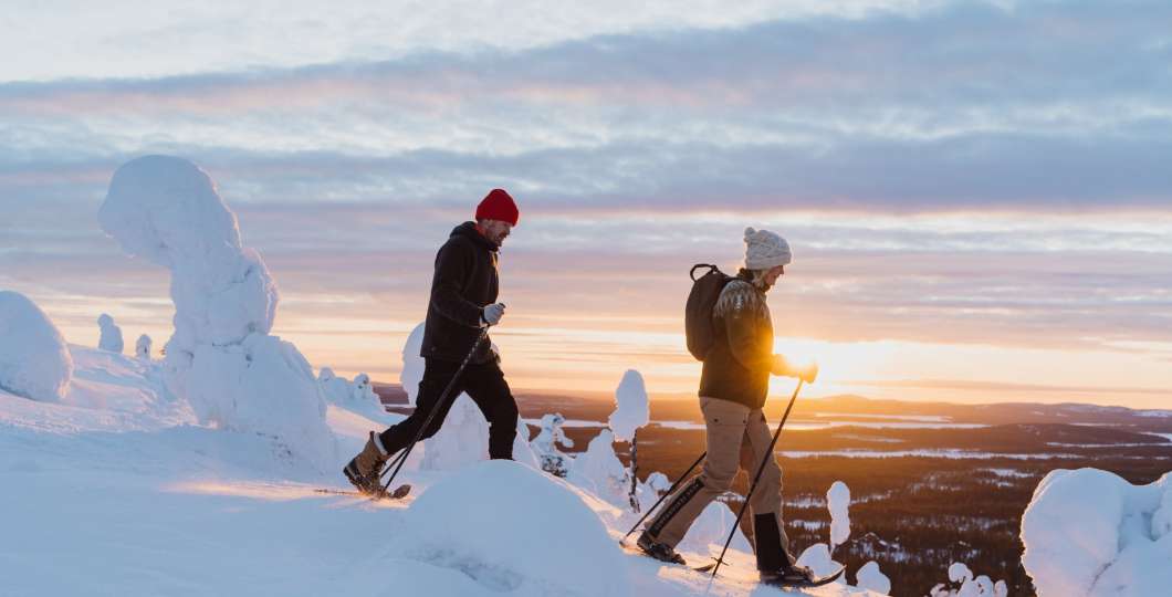 Snowshoeing in Ruka Kuusamo